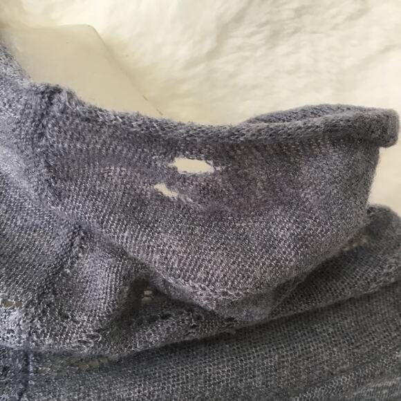 Saturday Sunday Light Gray Turtle Top - Picture 9 of 9